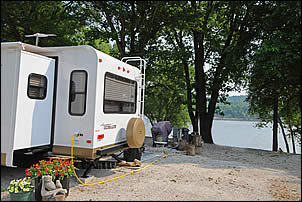 riverfront RV campsites